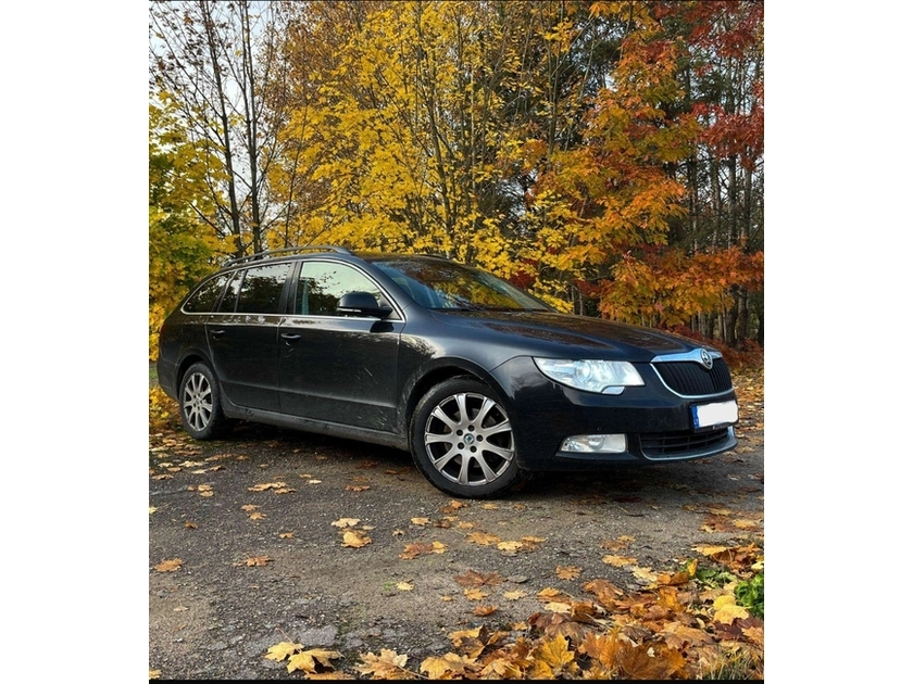  1. Erdvus ir ekonomiškas 2013 Skoda Superb – idealus šeimai!