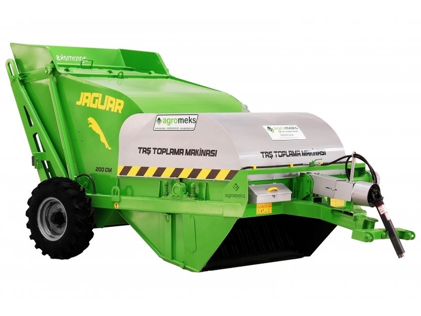  Prikabink JAGUAR-200 – akmenų rinklys jūsų kieme!
