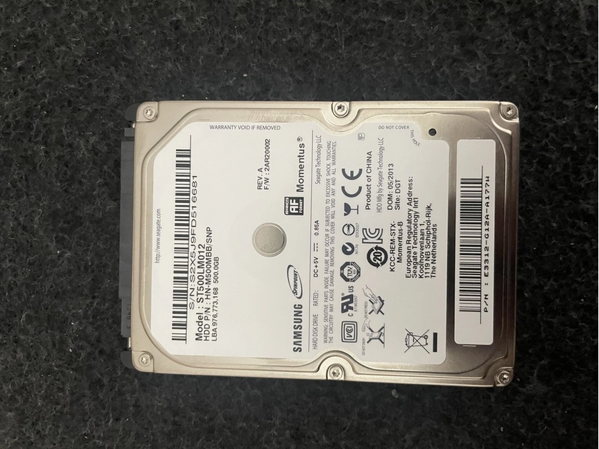  500GB HDD – patikimas ir greitas duomenų saugojimas