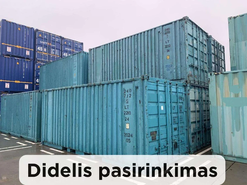  Užsisakykite konteinerį ir gauti geriausią pasiūlymą!