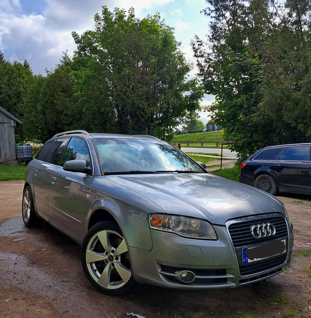  Audi A4 B7 universalas 2.5 d 120 kW važiuoja vedasi, techninė pasibaigusi ||Dyzelinas Audi A4 B7 universalas: važiuoja, vedasi, techninė reikalinga ||Universalus Audi A4 B7 2.5 d 120 kW – važiuoja, reikia techninės apžiūros ||Audi A4 B7 dyzelinas 2.5 d 120 kW universalas – važiuoja, techninė pasibaigusi