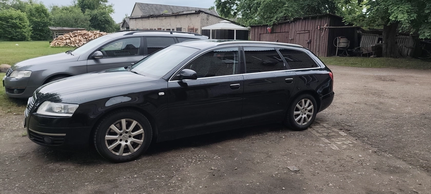  Audi A6 universalas dyzelinas tvarkingas dėvėtas itin prižiūrėtas kaina derinama dėl stiklo keitimo įskilęs matomumui netrukdo pačiuojuaujamas vairuotojui