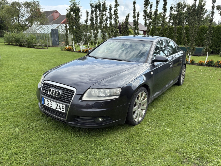  Audi A6 C6 2.0 TDI – S line, mechaninė, 2005 m. sedanas