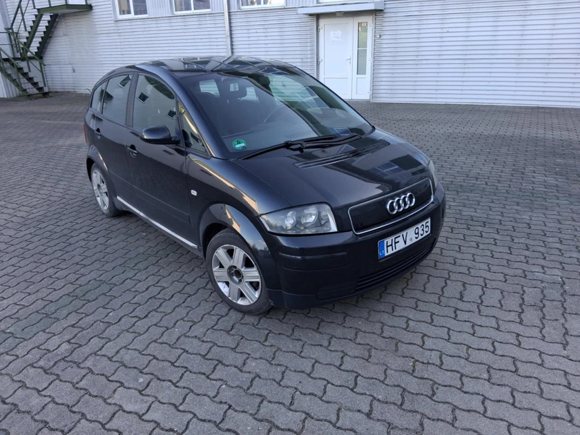  Audi A2 – tvarkingas, ekonomiškas ir nerūdijantis hečbekas!