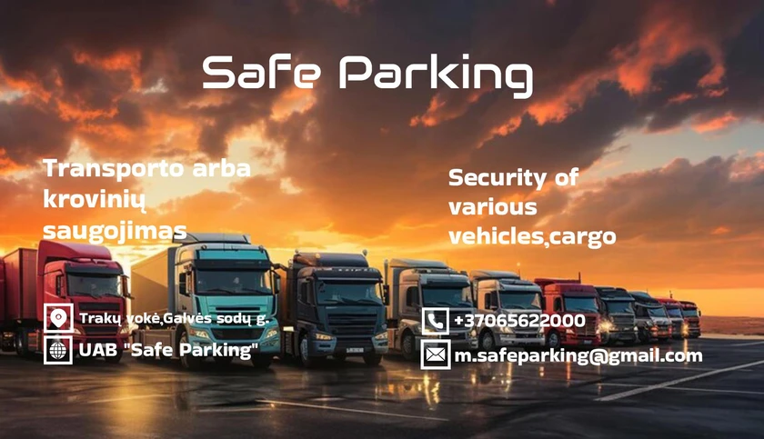  Saugūs automobiliai Trakų Vokėje – saugokite savo transportą pas mus!