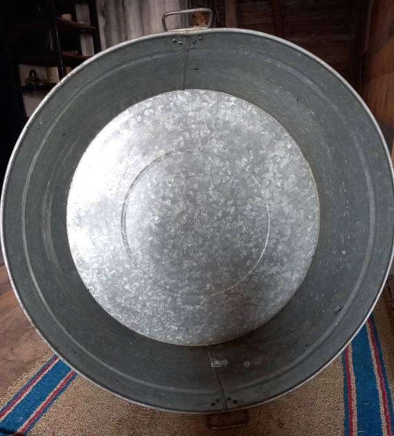  Parduodu 120l metalinę baleiką – puiki ūkio priemonė!