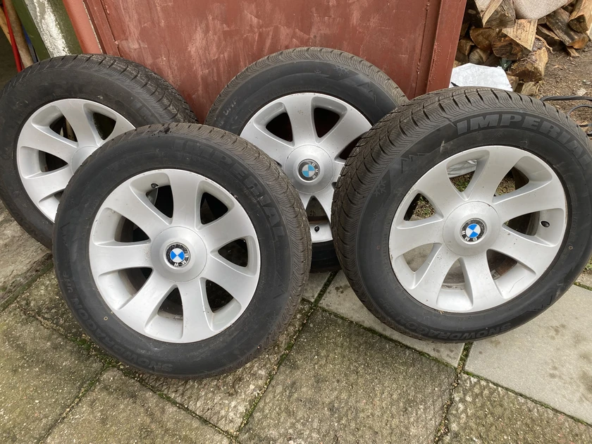  Išskirtiniai BMW X5 ratlankiai su žieminėm padangom