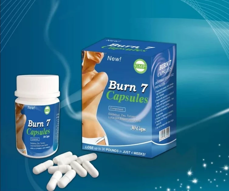  Greitas rezultatų pasiekimas su Burn 7 lieknėjimo kapsulėmis!