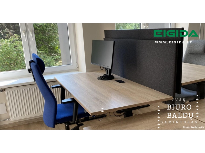  Ergonomiški biuro baldai pagal Jūsų poreikius