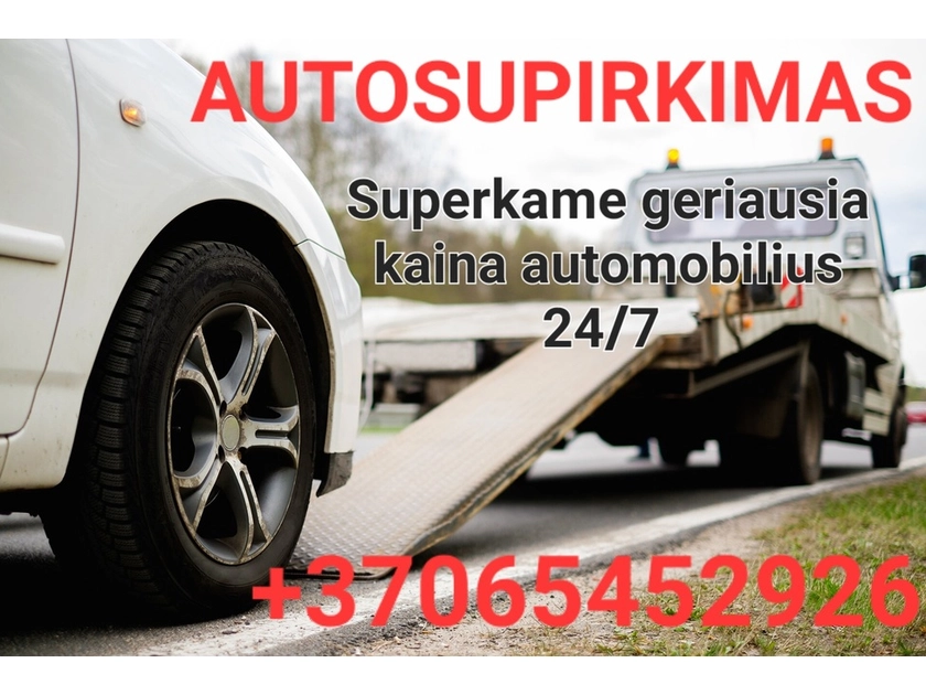  Supirkime Jūsų automobilį Šilutėje – Grynais Pinigais!