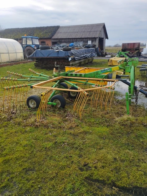  Grėblys SAMASZ Z-410 - be defektų, puiki būklė!