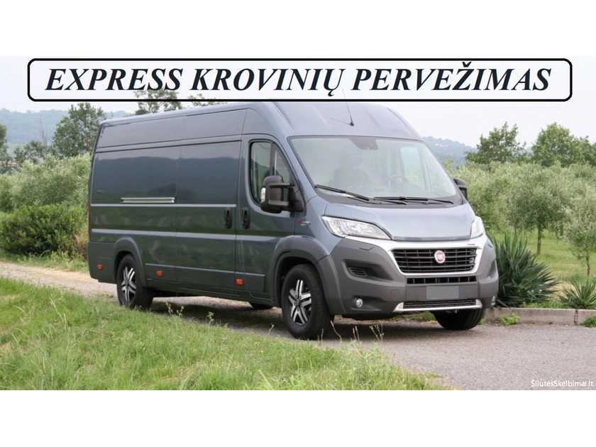  Greitai pristatysime krovinius į užsienio parodas!