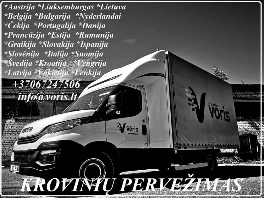  Greitas baldų pervežimas Lietuva-Europa-Lietuva