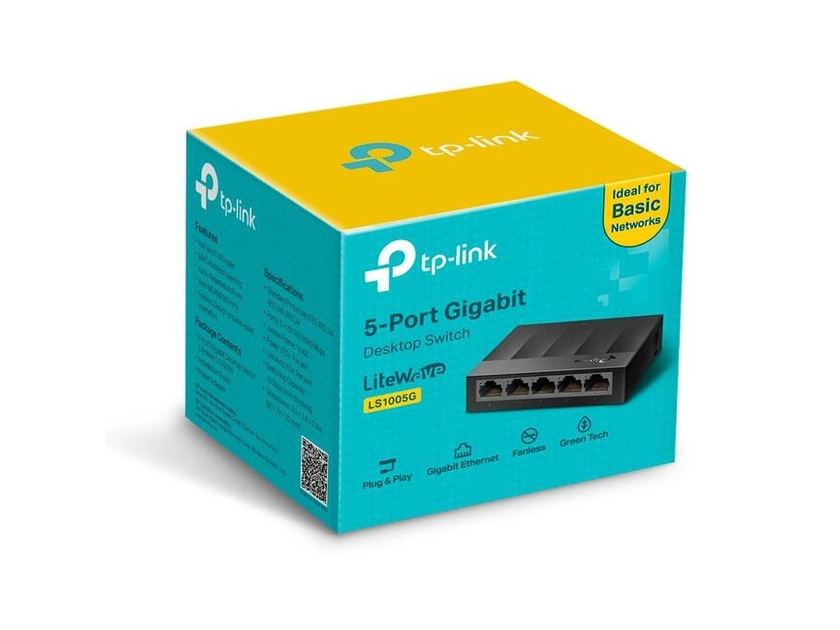  Greitaveikos komutatorius su 5 portais – 17.95€