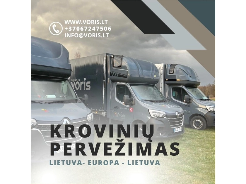  Greiti kroviniai Berlynas–Lietuva