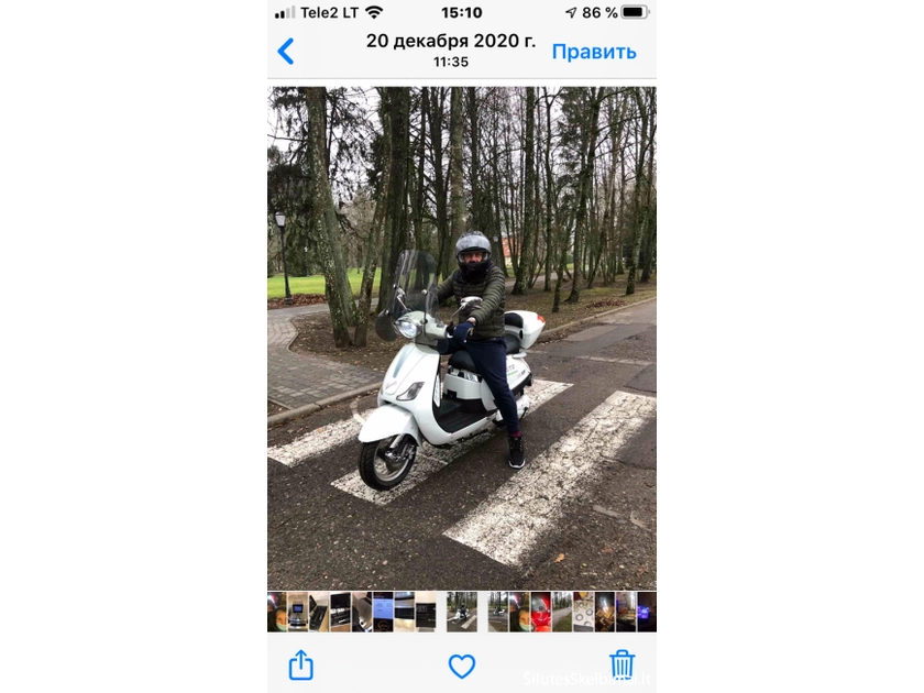  Išbandyk naują DOMINAIR su elektriniu motoroleriu!