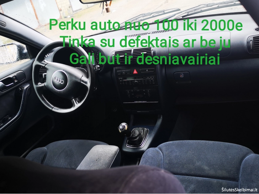  Perki automobilius? Mes perkame iš karto!