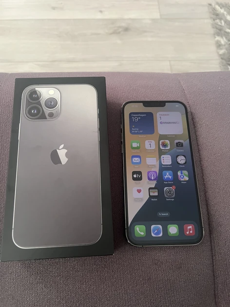  Išskirtinis iPhone 13 Pro Max 128GB - 10/10 būklė, 86% akumuliatorius
