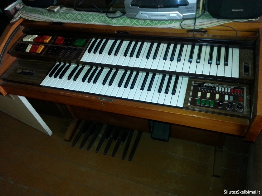  Elektriniai vargonai – puikus muzikos pradžios įrankis!