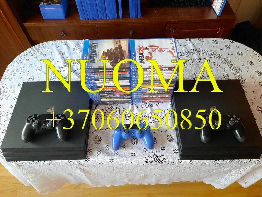  PS4 Pro nuoma – žaisk su draugais ar šeima