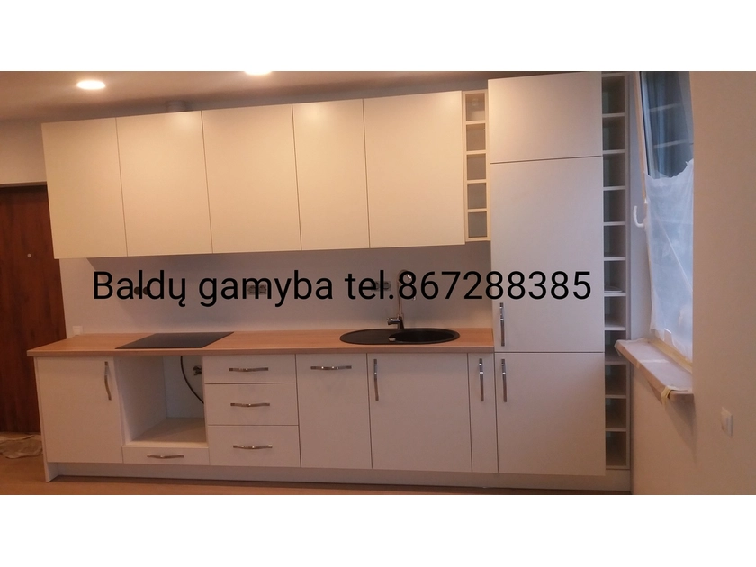  Kokybės virtuvės baldai – nuo 500€ už metrą!