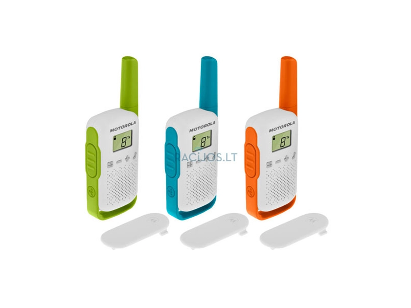  Laisvalaikio draugas – Motorola TALKABOUT T42 radijo stotelė