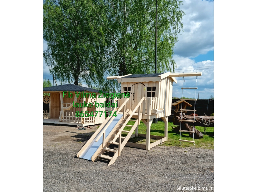  Ąžuoliniai baldai – natūrali dailė jūsų kieme
