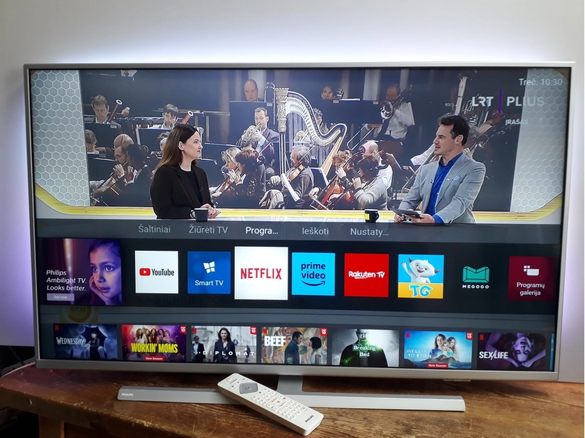  Išmanusis TV Philips 55PUS7100 – 55 colių už 170€