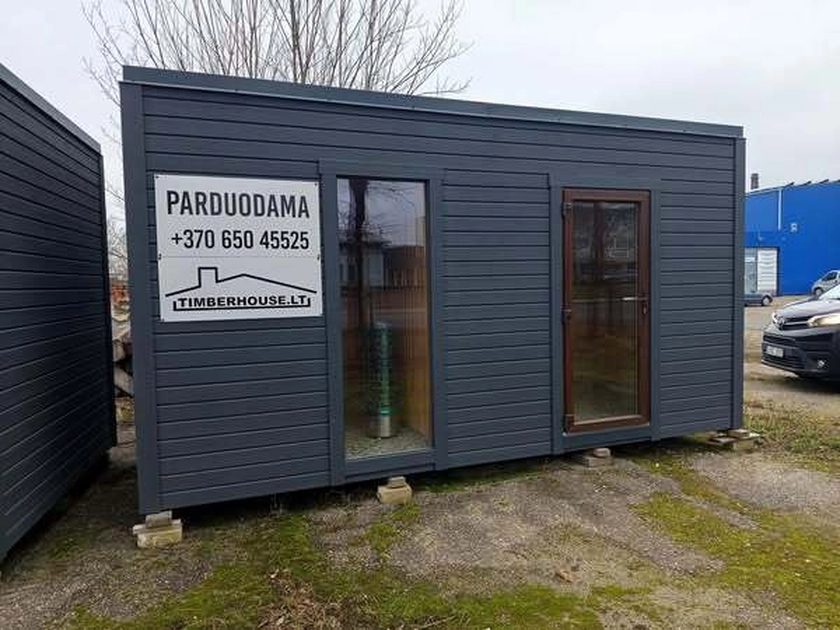  Modulinė pirtis 5x2,5 – jūsų atostogų oazė!
