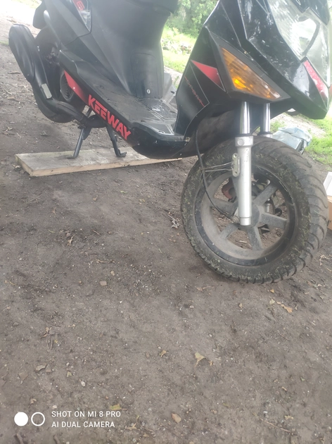  Motoroleris be dokumentų mažas greitis, galimybė mainais į krosinuką ar keturratį
