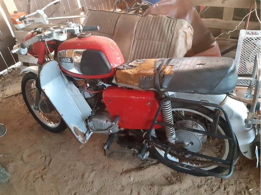  Parduodu unikalų 1976 m. MZ motociklą