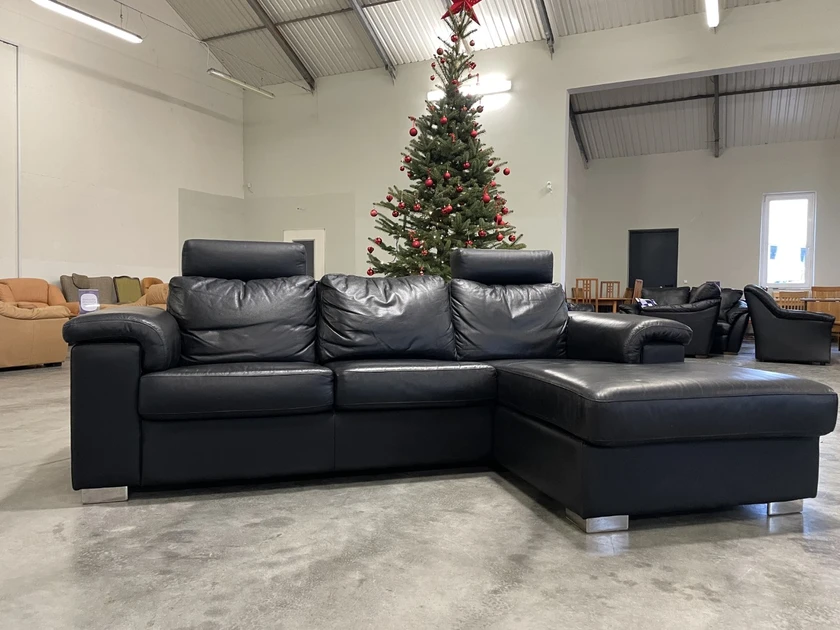  Išskirtinė odinė sofa – natūrali oda ir nugara!