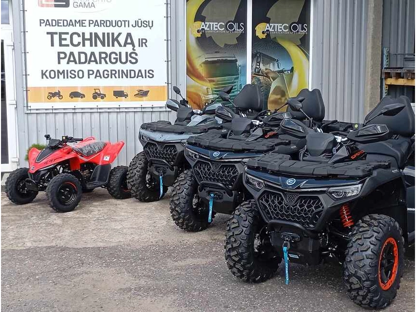  Nauji CFMOTO modeliai – patikimumas ir stilius!