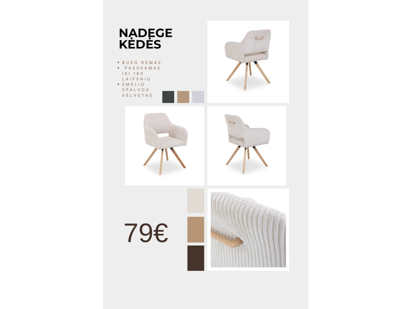  Nauji baldai už neįtikėtinas kainas!