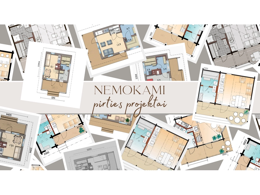  Nemokami pirties projektai – jūsų svajonių atokvėpis