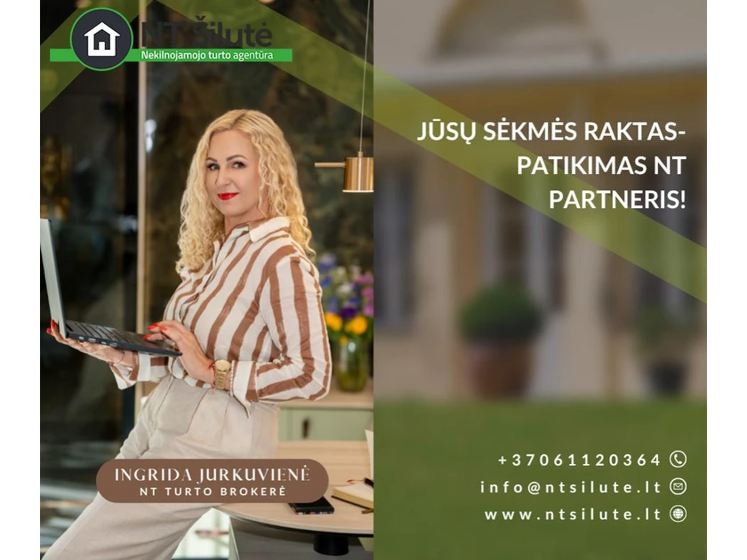  Raskite svajonių namą su Ingrida Jurkuvienė Šilutėje