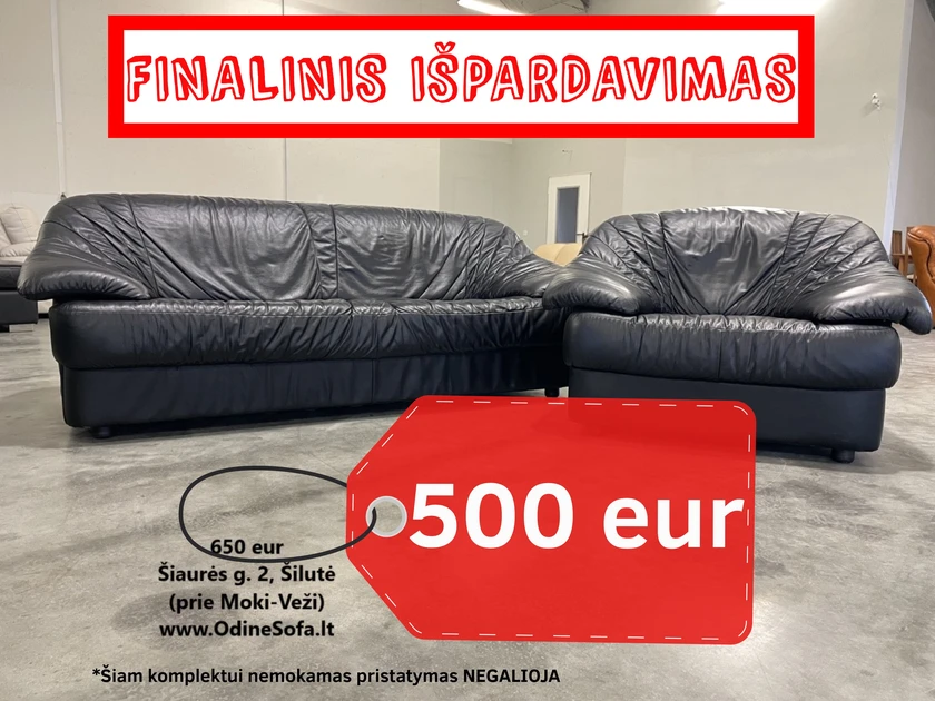  Gera kaina ir kokybė - įsigykite odinę sofą šiandien!