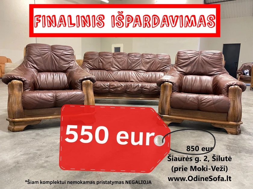  Nepraleiskite progos – odiniai kampai už puikią kainą!