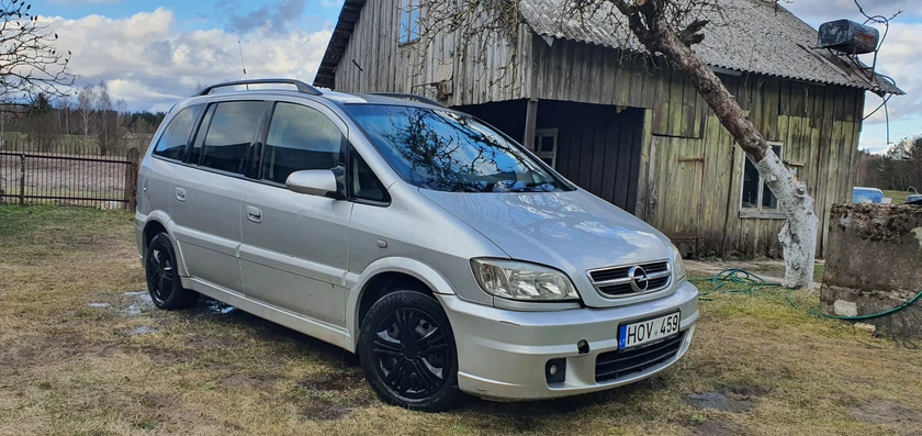  Opel Zafira 2003 m. – Patikimas minivenas už puikią kainą!
