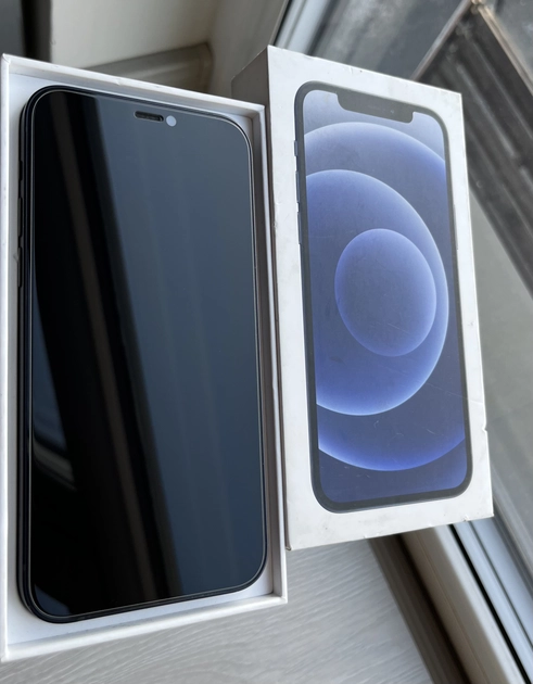  Iphone 12 128GB geros būklės su dėžute ir aksesuarais