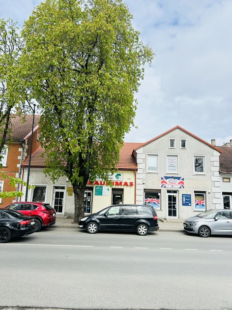  Parduodamos erdvios patalpos Šilutės CENTRE!