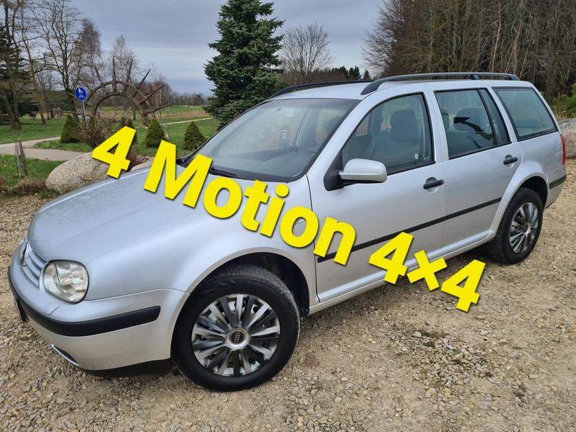 Parduodamas VW Golf 2003m 1,9TDI su 4Motion 4x4