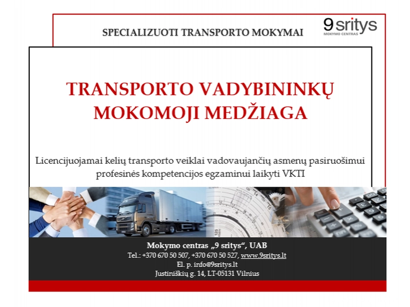  Pasiruoškite egzaminui su geriausia mokymo medžiaga!