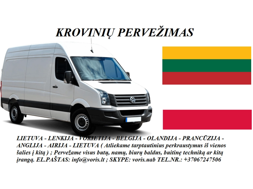  Patikimas krovinių pervežimas į/iš Lenkijos