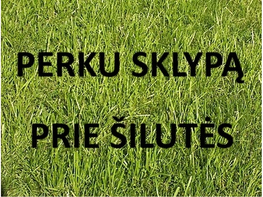  PERKAMAS ŽEMĖS SKLYPAS KOMERCINEI VEIKLAI ŠILUTĖJE
