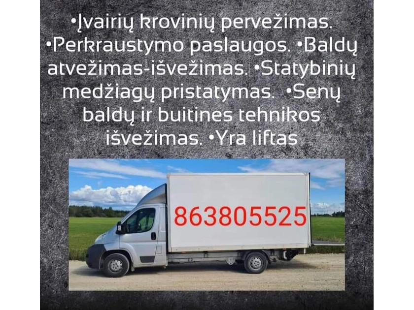  Perkraustymas be rūpesčių – greitai ir patikimai