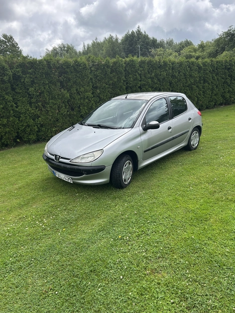  Peugeot 206 patikimas dyzelinis hečbekas