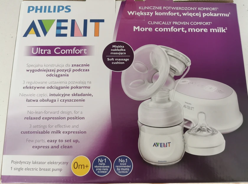  Philips Avent ultra komfortas: Puikus pientraukis!