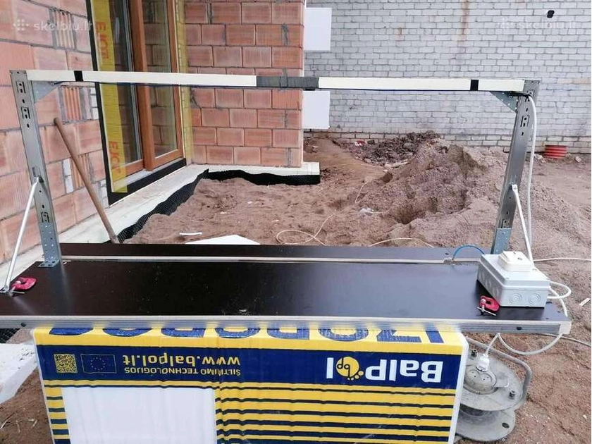  Polistirolo pjaustyklė 160W-200W, pjovimo ilgis iki 1,30m