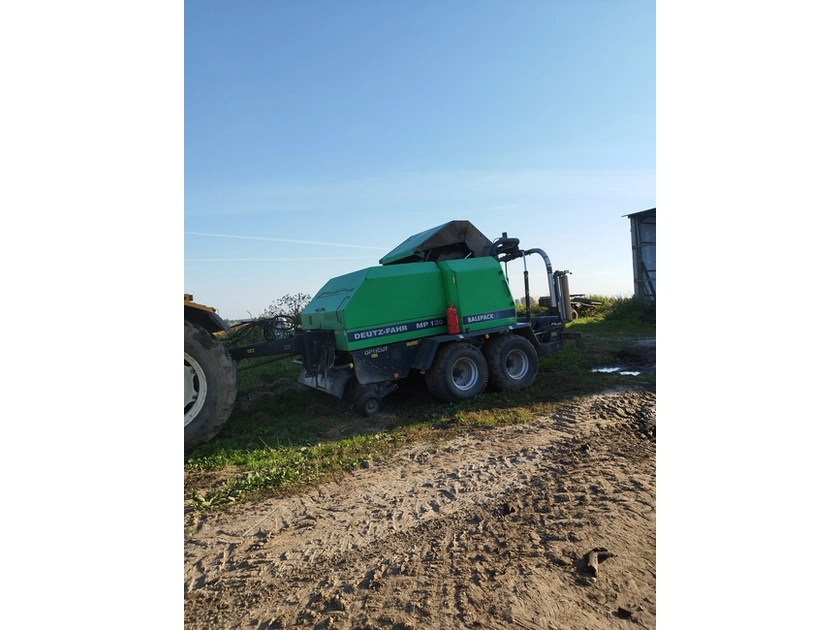  Presas Deutz-Fahr MP130 BP – pilnai perrinktas ir patikimas!